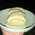 Cooksnap dari ria yustika untuk resep 016》Roll Cake Nutrijell Melon #keto #ketofy #ketopad