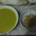 El cooksnap de Anahy Ruiz cuando hizo Crema de zapallo con queso crema.