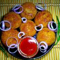 Riya Mukherjee Mishra's cooksnap of when they made ভেজিটেবল চপ(vegetable chop recipe in Bengali).