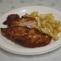 El cooksnap de Kiko cuando hizo Pechugas de pollo rebozadas al queso.