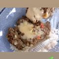 El cooksnap de agustina cuando hizo Hamburguesa de lentejas.