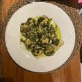 El cooksnap de poramoralhambre cuando hizo Pesto de Albahaca con el toque Sonorense.