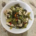 Cooksnap dari ni nyoman pamilawati untuk resep Tumis sayur asin udang babi iris non halal