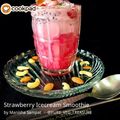 Manisha Sampat's cooksnap of when they made Strawberry Gulkand Smoothie.