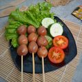 Cooksnap dari Bunda Nafisha untuk resep 649. Sate Telur Puyuh Ala Angkringan PGOT