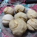 El cooksnap de Miriri cuando hizo Pan relleno de queso cebolla.