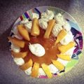 Komal Doshi's cooksnap of when they made Mango Cake With Mango Glaze.