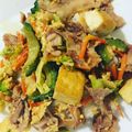 Angelinescucina's cooksnap of when they made Goya Chanpuru, Okinawan Cuisine.