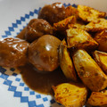 El cooksnap de Albitta Maya Redondo cuando hizo Albóndigas caseras en airfryer con salsa española.