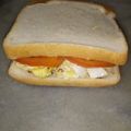 Fatima Rais's cooksnap of when they made Scrambled egg sandwich.