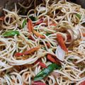 Sukla Sil's cooksnap of when they made এগ ভেজিটেবল চাউমিন(Egg vegetable Chow mein Recipe ln Bengali).