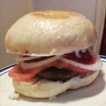 El cooksnap de Angélica cuando hizo Pan de hamburguesa.