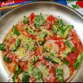 Ruchi Agrawal का कुकस्नैप जब उन्होंने कैप्सिकम चीज़ मिनि पैन पिज़्जा (Capsicum cheese mini pan pizza recipe in Hindi) बनाया था।