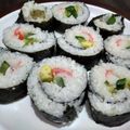 Cooksnap dari Claudya untuk resep Sushi California Roll