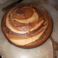 El cooksnap de Natalia Bayón cuando hizo Torta Cebra de chocolate, dulce de leche y vainilla.