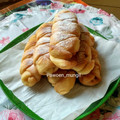 Cooksnap dari Pawoen_mungil untuk resep Roti Goreng Kepang Isi Pisang