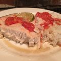 Silvia's cooksnap of when they made Grilled Swordfish with coconut oil.
