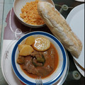 El cooksnap de Yomyom cuando hizo Bistec con papas en salsa roja.