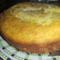 El cooksnap de E M cuando hizo Torta de mandarina.
