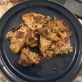 白 的 嫩煎雞腿肉 cooksnap