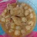 El cooksnap de Carla marina Gauto cuando hizo Bori de pollo.