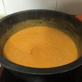 El cooksnap de Mónica cuando hizo Crema de calabaza.