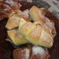 El cooksnap de Piaz Zenii cuando hizo Croissant o Medialunas de Manteca.