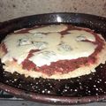 El cooksnap de Maria Laura Daparo cuando hizo Pizza de berenjenas, muy saludable. Ideal para el almuerzo o cena 😋.