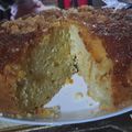 El cooksnap de Tatiana Alvez cuando hizo Tarta invertida de manzana.