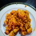 El cooksnap de Ana Maria Capel cuando hizo Arroz con pollo.