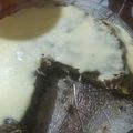El cooksnap de Gaby Carmena cuando hizo Atún en tortilla.