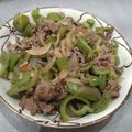 Chia Chi Liu 的 青椒炒肉絲★okane cooksnap
