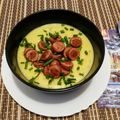Tímea Vincze Cooksnap-ja, amikor elkészítette a(z) Póréhagymás burgonyakrémleves receptet.