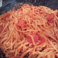 El cooksnap de Maria Almendros cuando hizo Spaghetti Bolognesa.