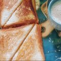Shlok Goswami का कुकस्नैप जब उन्होंने वेज चीज़ ग्रिल सैंडविच (Veg cheese grill sandwich recipe in hindi) बनाया था।
