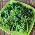 Cooksnap dari Bunda TitanQue untuk resep Salad Bayam (SiGeumChi NaMul)