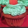 El cooksnap de Mariate cuando hizo Cupcake de Sandía 🍉🍉.