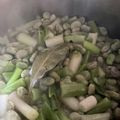 El cooksnap de @tesa.cuina cuando hizo Habas con ajos tiernos.