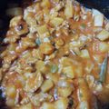 El cooksnap de Adan Quintana cuando hizo Bistec Ranchero.