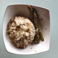El cooksnap de Jose Avila cuando hizo Risotto Pollo-Champiñón.