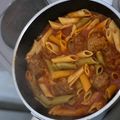 El cooksnap de Marisol Herrera cuando hizo Albóndigas con tuco y puré de papas.