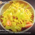 ushma prakash mevada's cooksnap of when they made કોબીજ નો સંભારો (Cabbage Sambharo Recipe In Gujarati).