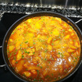 El cooksnap de Eva Calabuig cuando hizo Guiso de patatas, pescado y marisco.