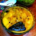 Sudarshana Ghosh Mandal's cooksnap of when they made টক ঝাল মিষ্টি আমের চাটনি (Tok Jhal Misti Amer Chutney recipe in bengali).