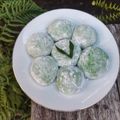 Cooksnap dari Rahma untuk resep 40. Mochi pandan coklat