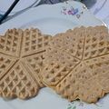 El cooksnap de Vero Sgrona cuando hizo Waffles + Proteínas.