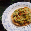 El cooksnap de Ana Angel cuando hizo Guacamole.