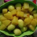 Cooksnap dari Assufiyah Alhidayati untuk resep Kuah Kuning Tahu Tempe Kacang Kentang endunnn