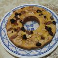 El cooksnap de Matilde cuando hizo Torta de mandarinas y frutas secas..🍊.