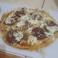 Cooksnap dari Dauliah Dwi Ayu Rimanda untuk resep Crispy Pizza Tanpa Oven [Gluten Free] Devina Hermawan